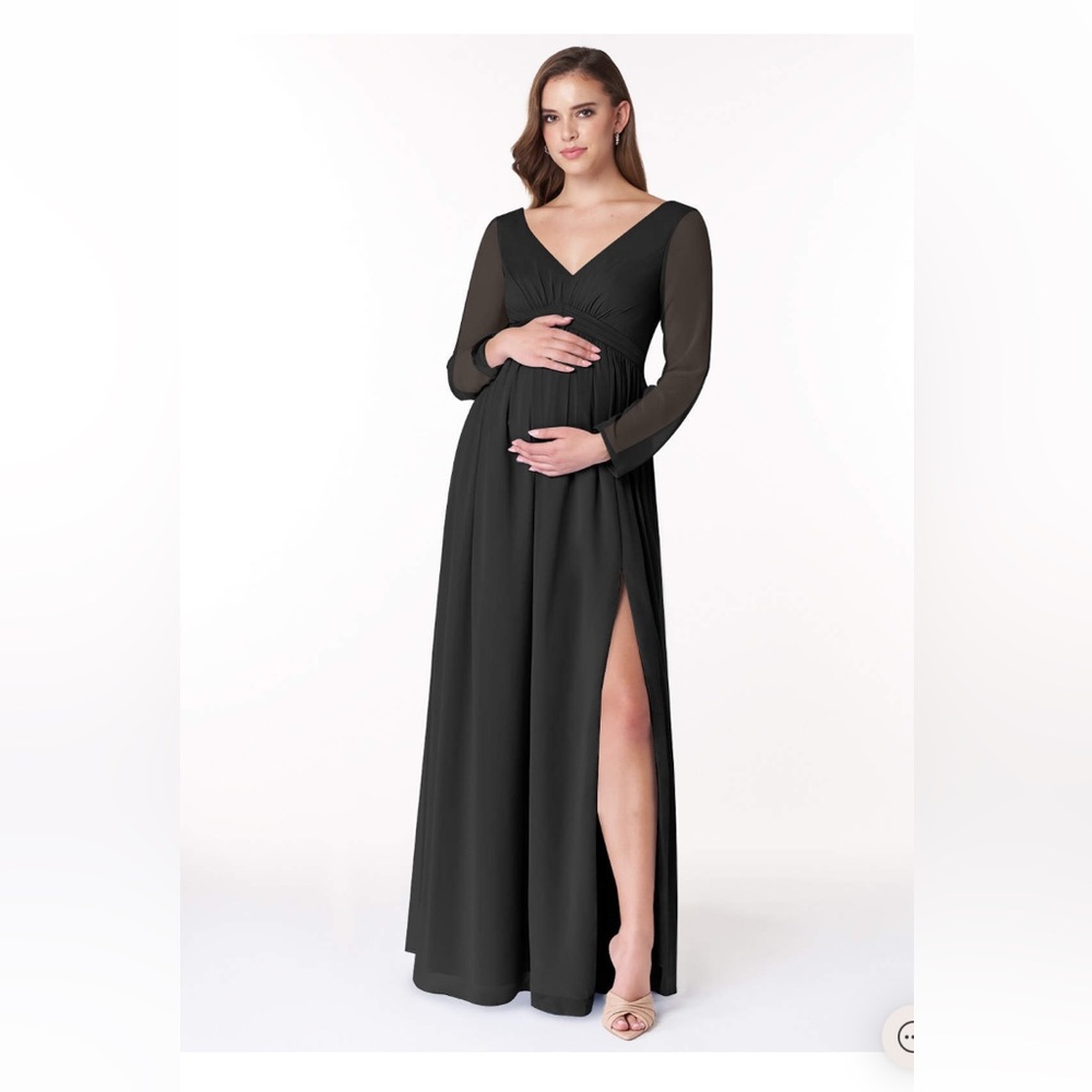AZAZIE Maternity DRESS FORMAL EVENING 26 3X4X MATERNITY Bridesmaid Prom Gala NWT